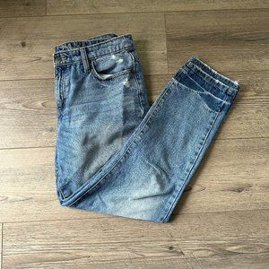 Universal Thread Distressed Jeans Denim‎ Straight Leg Size 6